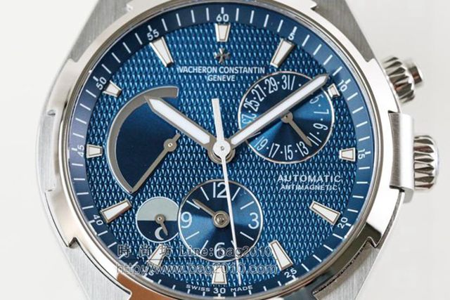 vacheron Constantin手錶 TWA江詩丹頓 縱橫四海多功能腕表 江詩丹頓高端男表  hds1082